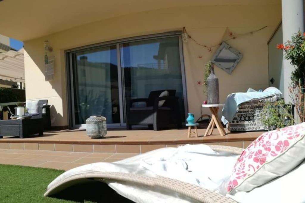 Residence Avec Piscine Face A La Mer, 1Ere Ligne Llançà Exterior foto